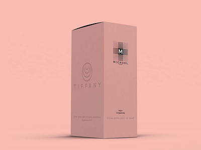 Free Hair Vitamin Box Mockup box branding design design template designs free hair illustration logo mockup psd psd mockup ui vitamin web