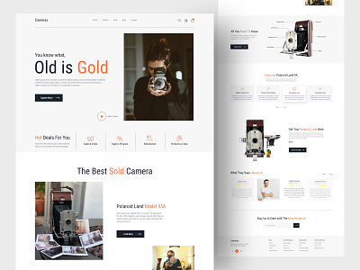 Product Web UI Exploration || 2021 2021 trend camera concept dribbble best shot homepage landingpage minimal popular product website top ui ux ui design uidesign uiux uiux designer uiuxdesign web web design webdesign website design