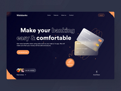 Finance landing page and UI Exploration bank cards finance finance app fintech fintect website homepage design landingpage minimal online bank online banking payment ui designer uidesign uiux web web design webdesign website builder website concept