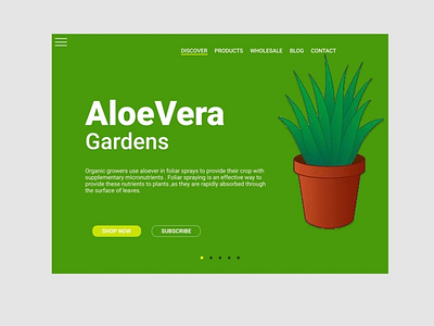 Aloevera gardens