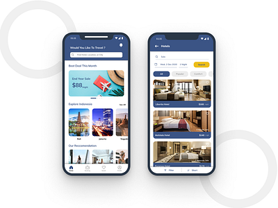 Hotel Booking UI // App Concept app design ui ui design uiux uiuxdesign ux