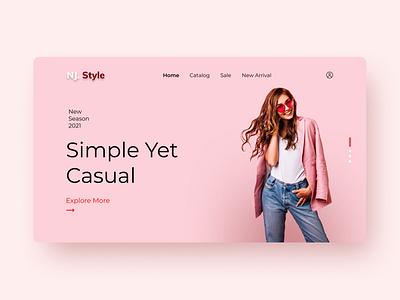 Fashion E-Commerce Design design ui ui design uiux uiuxdesign ux web web design webdesign website design