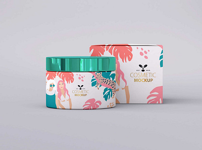 Awesome Cosmetic Packaging Mockup cosmetic mockup