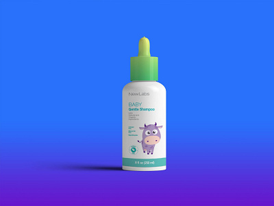 Baby Bottle Mockup