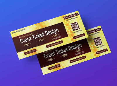 New Ticket Mockup branding business design icon logo mockup ui ux vector web