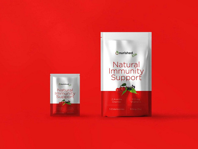 Immunity Booster Pouch Mockup