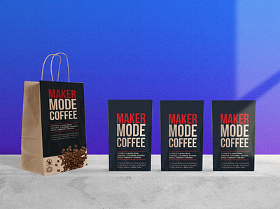 New Coffee Packaging Mockup branding business coffee design mockup new packaging psd