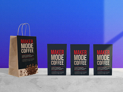 New Coffee Packaging Mockup