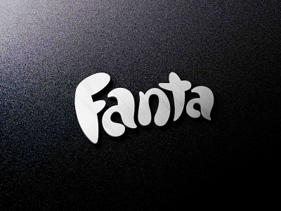 Free Fanta Logo Mockup branding business design fanta free illustration logo mockup typography ui ux vector