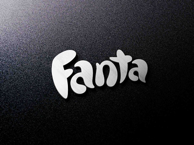 Free Fanta Logo Mockup