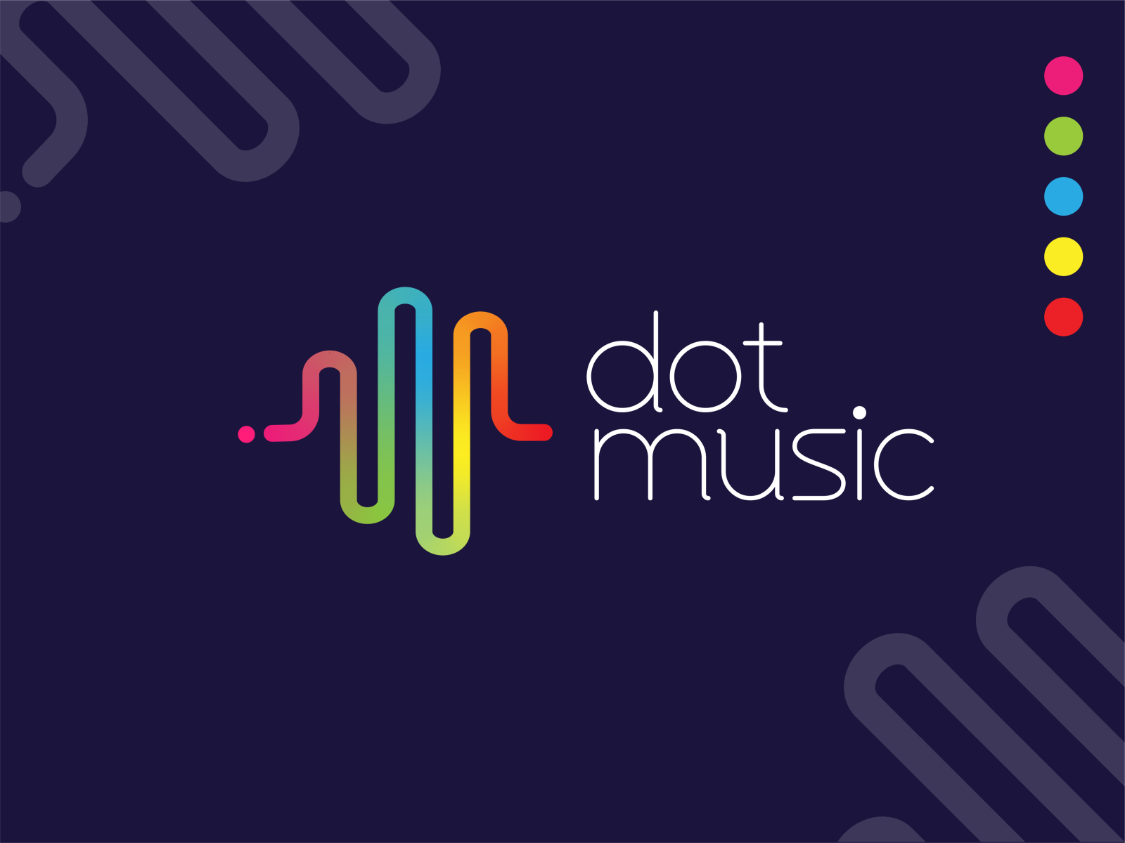 Dot Music logo design by M H Parbej on Dribbble