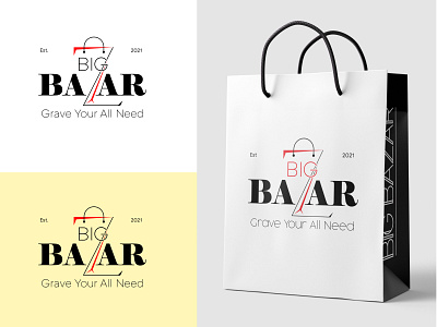 Big Bazar logo design