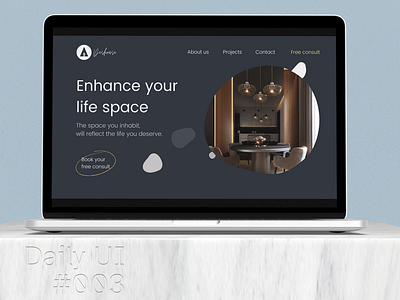 Daily UI - #003: Landing Page