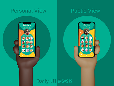 Daily UI - #006: User Profile 006 6 app culinary dailyui dailyui 006 dailyuichallenge design eat flat food graphic design iphone iphone x minimal recipe app social social media ui user profile