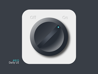 Daily UI - #015: On/Off Button