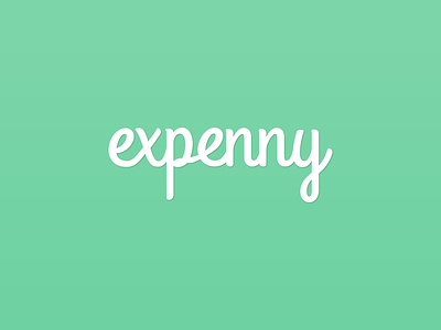 Expenny Logo (WIP) app iphone app logo logo design personal project side project