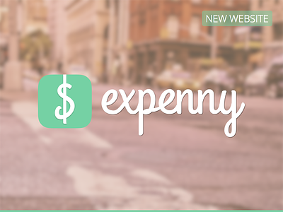 Expenny (New Website) app custom web design design expenny iphone app matias canobra nelo personal project web wip