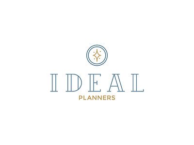 Ideal Planners - Logo design branding design icon logo logo design typography