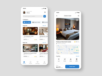 Hotel Booking App bookingapp casestudy figma hotel hotelapp hotelbookingapp landingpage mobileapp productdesign ui uidesign uiux uiuxdesign uiuxmobileapp ux uxcasestudy uxdesign website