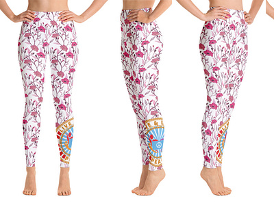 Floral leggings