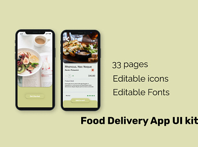 food delivery app ui design food delivery app ui ui design ui kit ui ux