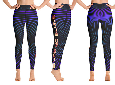 Saints of eon activewear clothing design fashion fitness graphics gymwear legging tights yoga