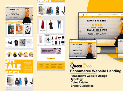 Ecommerce landing Page