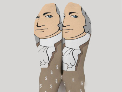 Benjamin Franklin Socks socks socks design