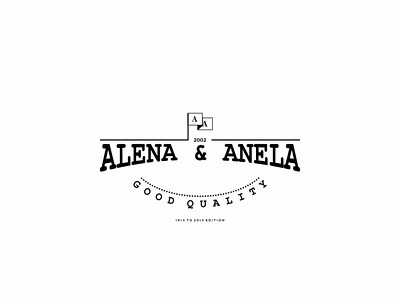 ALENA branding design logo vintage