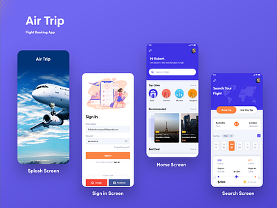 Flight booking app