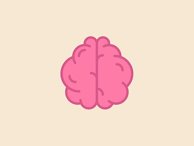 Brain Icon brain graphic design icon icon design icons illustrator medical minimal ui ux vector