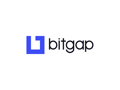 Bitgap Logo bit branding design developer development icon icon design logo logo design