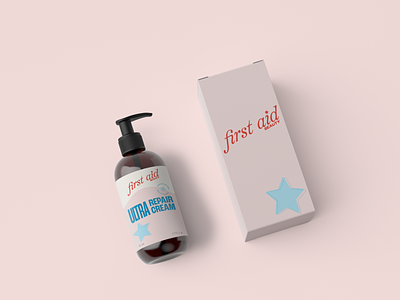 First Aid Beauty Beauty Product Packaging Redesign Concept beauty beauty logo beauty product beauty products beauty salon branding concept concept design conceptual design logo maximalism packaging design packaging mockup salon logo typography