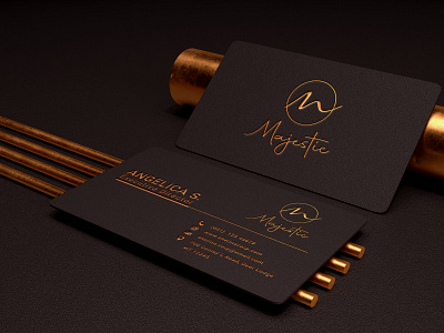 Luxury Business Card Design... branding branding design design flat logo graphic design logo modern logo wordmark logo