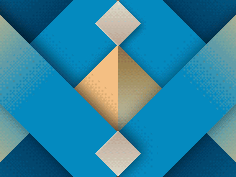 88 🔶 88 animation art blue brown design diamonds geometry loop motion