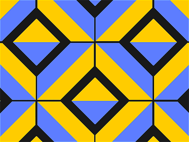 21 / 52 21 blue cj design loop motion pattern rotate sharp shifting sweden yellow