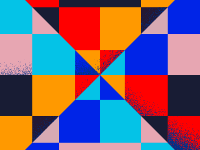 44 / 52 💦🎨👨‍🎨 blue box carl johan challenge cj design motion noise smooth transition yellow