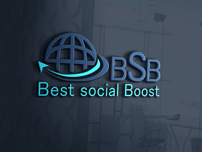 BSB best social boost(Digital marketing) branding branding and identity buisnesslogo corporate identity logo marketinglogo socialmedia