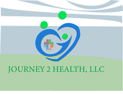 journey 2 health brand design branding branding and identity buisnesslogo corporate identity design graphicdesign healthy llc logo logos medical mockup