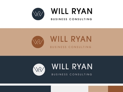 Will Ryan Logo by Muhammad Saqib on Dribbble