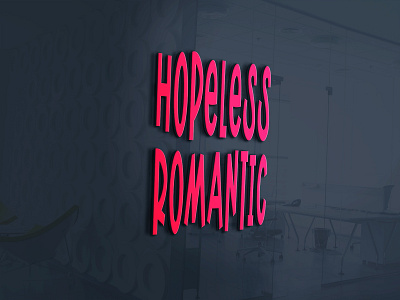 Hopeless Romantic branding branding and identity buisnesslogo corporate identity design logo