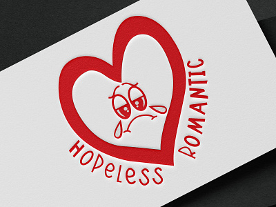 Hopeless Romantic Logo branding branding and identity buisnesslogo corporate identity logo