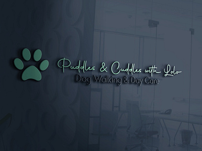 Puddles & Cuddles with Lolo branding branding and identity buisnesslogo corporate identity design graphicdesign illustration logo