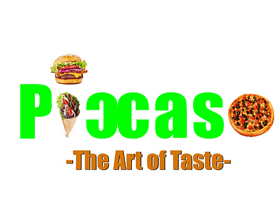 PICCASO (The Art of Taste) branding branding and identity buisnesslogo corporate identity design food brand logo graphicdesign logo