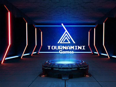 Tournamini Games brand identity design business logo gaming logo professional logo website logo