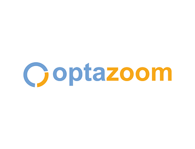 optaZoom enhance the quality logo optical logo professional logo