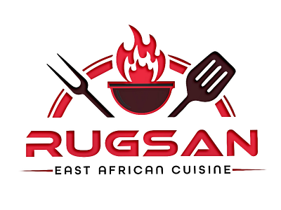 RUGSAN Cuisine brand guides brand identity branding colors scheme logo design restraunt logo typography