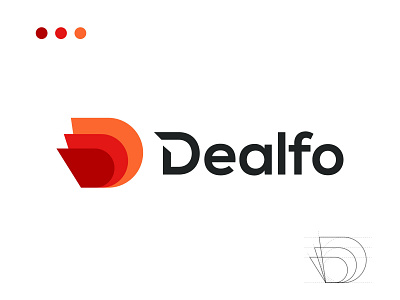 Dealfo Minimal Logo logo logo design minimal professional