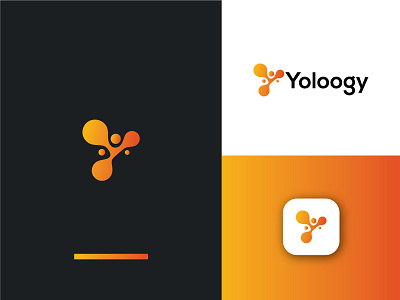 Yoloogy Logo branding branding and identity buisnesslogo corporate identity design graphicdesign illustration logo ui vector