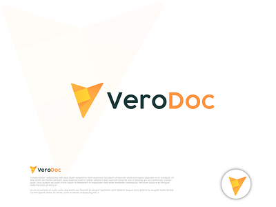 Minimal VercDoc Logo branding branding and identity buisnesslogo corporate identity design graphicdesign logo